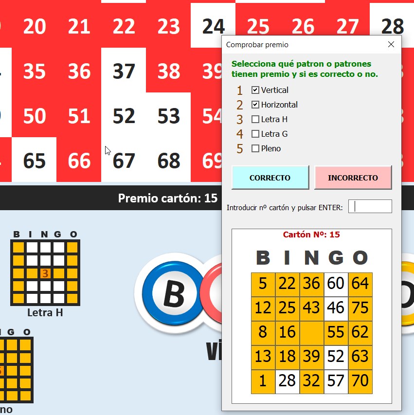 Comprobar bingo